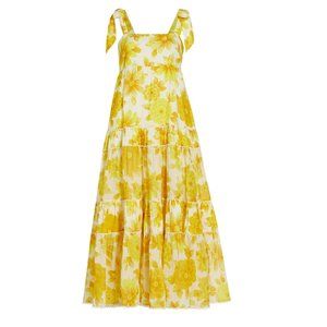 ALÉMAIS Sonny Floral Linen Sundress
